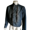 Dirk Bikkembergs Internationale Helden 2003 - Denim Deadstock Bikerjacke