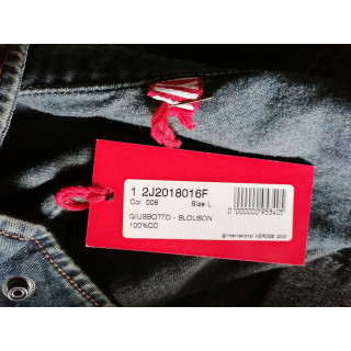 Dirk Bikkembergs International Heroes 2003 – Veste Biker Denim Deadstock