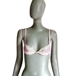 Dolce & Gabbana Y2K - Satin & Lace Triangle BH