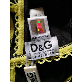 Dolce & Gabbana Y2K Arquivo Triângulo Bra Delux Feito em Itália