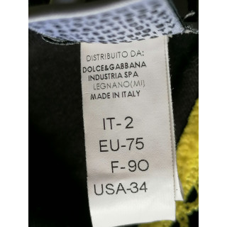 Dolce & Gabbana Y2K Archivo Triángulo Bra Delux Hecho en Italia