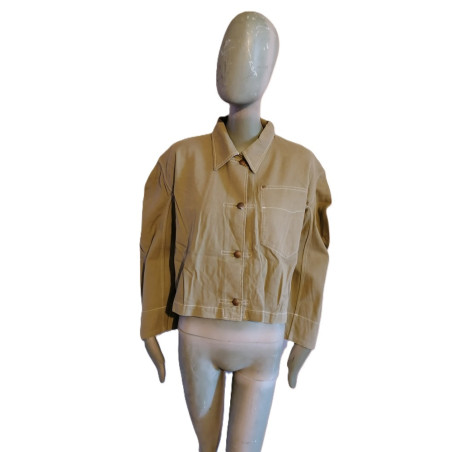 Veste Miu Miu vintage sable — coupe cropped 90s