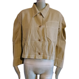 Veste Miu Miu vintage sable — coupe cropped 90s
