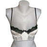 AB/Soùl - Sujetador de Bustier de Longline en seda y encaje