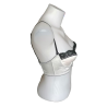 AB/Soùl - Bra Bustier Longline in seta e pizzo