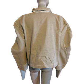 Veste Miu Miu vintage sable — coupe cropped 90s