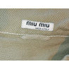 Veste Miu Miu vintage sable — coupe cropped 90s