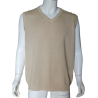 Vintage Ärmelpullover Y2k 100% Baumwolle Ecru