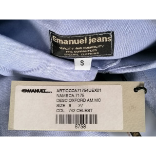 Chemise Emanuel Jeans Deadstock Made in Italy Grandes Tailles