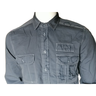 Diesel StyleLab Archiv - Dienstprogramm Hemd 100% Baumwolle Y2k