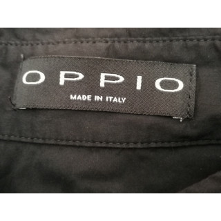 Deadstock oppio ITÁLIA - Couro raro Y2K Camisa ocidental