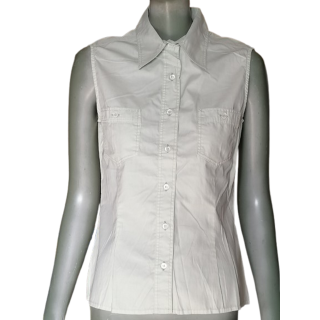 Henry Cotton's Camicia senza maniche Made in Italy Made in Italy