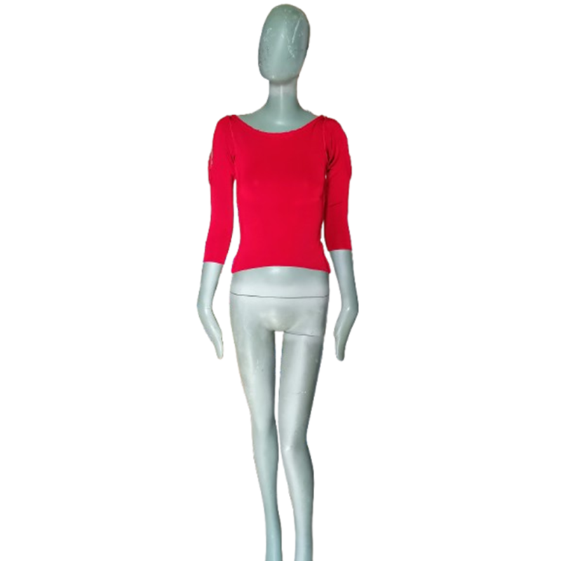 Twin-Set by Light Force Top Y2K Red StatStock Made in Italy
