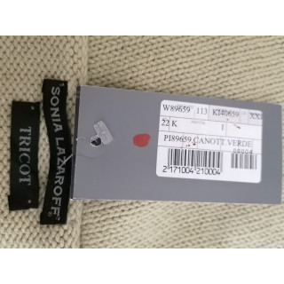 Sonia Lazaroff DeadStock feito na Itália tricotada de malha