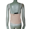 Block 60 Deadstock Beige Serbatoio stampato rosa made in Italy