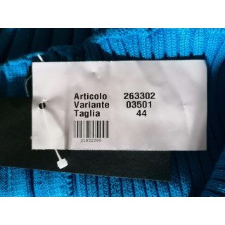 Strese Gabriele Streehle Top Turquesa Turquoise Deadstock Y2K