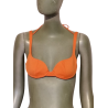 Rosa Chá Archive Y2K Deadstock Bikini Top Corail Néon Paris 2002