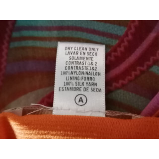 Deadstock • Made in USA • 100% Seidenfutter • Authentisches Y2K