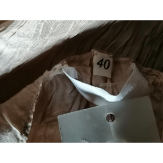 Maurizio Pecoraro Archive – Top plissé en soie deadstock