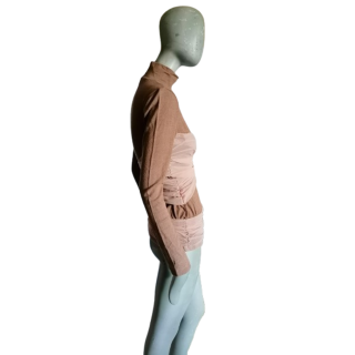 Oppio Jeans Archivo Y2K Deadstock - Top Deconstructed Hecho en Italia
