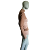 Oppio Jeans Archivo Y2K Deadstock - Top Deconstructed Hecho en Italia