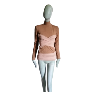 Oppio Jeans Archivo Y2K Deadstock - Top Deconstructed Hecho en Italia