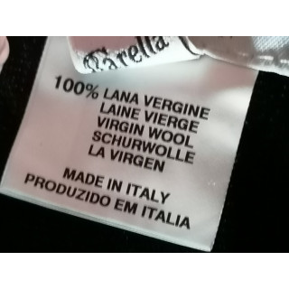 Saia Carella Deadstock Lool Virgin - Feito em Itália
