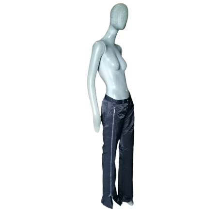 Dirk Bikkembergs Archivio 2004 - Pantaloni tecnologici con zip Made in Italy