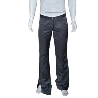 Dirk Bikkembergs Eroi 2004 - Pantaloni tecnici Zip Black Archive Deadstock