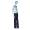 Iceberg Archivo de Dedstock Pantalones de marina Black Strip Hecho en Italia