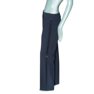 Iceberg DEDOCK Archivio navy pantaloni nera striscia made in Italy