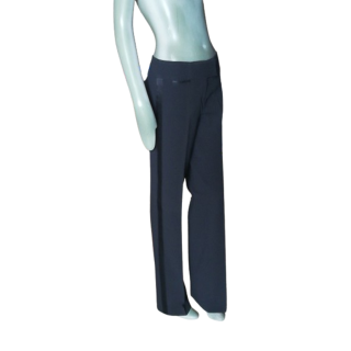 Iceberg Archivo de Dedstock Pantalones de marina Black Strip Hecho en Italia