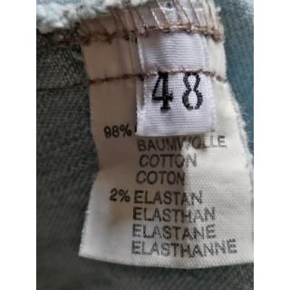 Vintage denim jacket Clips More Collar con cuentas florales - Sala de coleccionistas Y2K