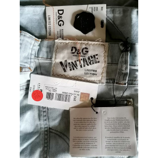 D & G Vintage Edición Limitada - Jean Capri Y2K MUERTESTOCK HECHO EN ITALIA