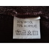 Suéter vintage Y2K Black Flowers Rhinestones SZ Fashion Pre-2008
