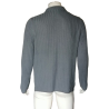 Cerruti Jeans Deadstock 100% cotone - cardigan con zip italiano a fine anni '90