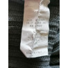 Cerruti Jeans Deadstock 100% algodão - Cardigan zipado italiano no final dos anos 90