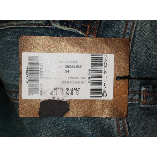 Calças de calça jeans Paola Frani Modello 953001
