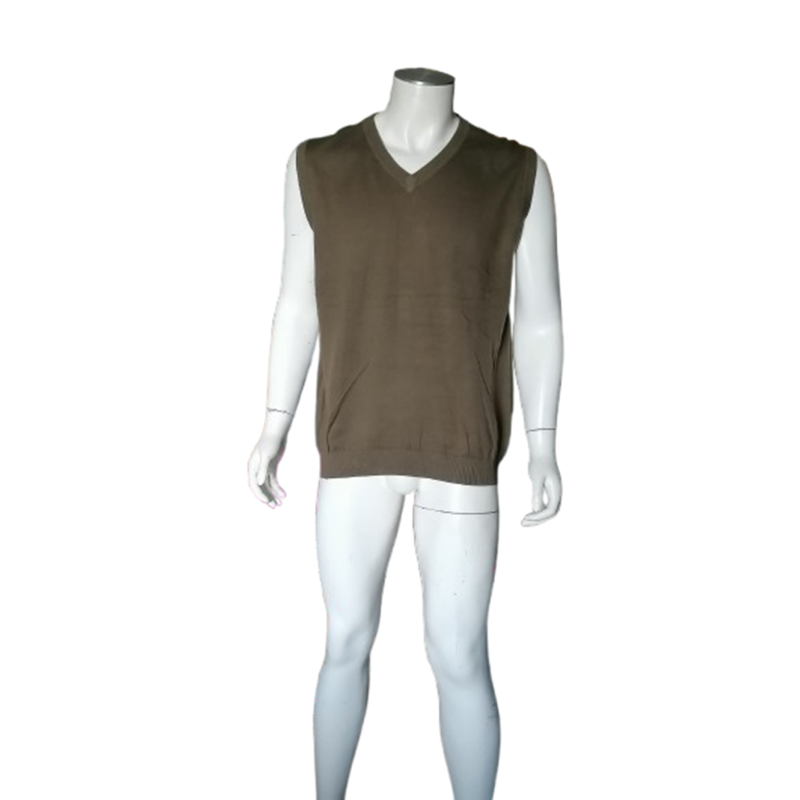 Pull sans manches vintage deadstock 100% coton