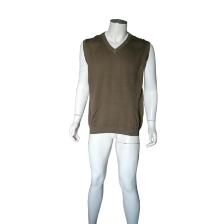 Vintage sleeveless sweater Deadstock 100% cotton