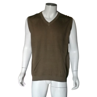 Pull sans manches vintage deadstock 100% coton
