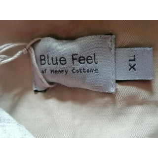 Blue Feel by Henry Cotton's Deadstock Made in Eec Half Zip