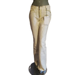 Calças de couro retrô Just Cavalli Modelo FO6093