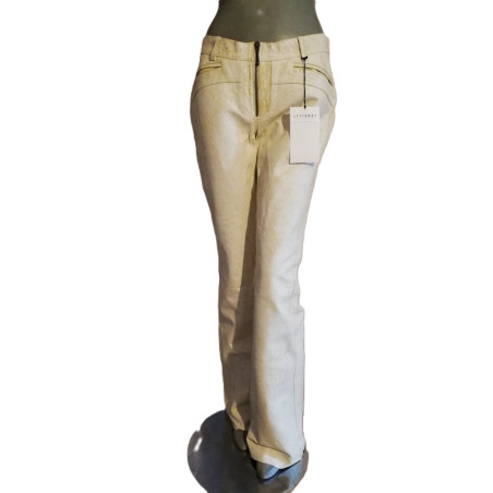 Pantaloni in pelle retrò Just Cavalli FO6093 Modello