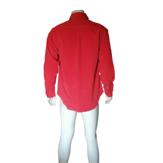 Shirt Coast Made in Italy Deadstock Velvet Milleraies Red Brick