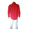 Shirt Coast Made in Italy Deadstock Samt Millerierer Roter Ziegel