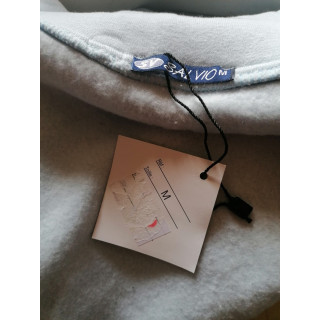 Salvio Panther Deadstock Y2K rits sweatjack blauwe gletsjer