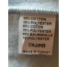 Salvio Panther Deadstock Y2K rits sweatjack blauwe gletsjer