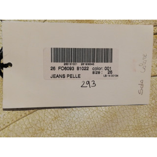 Pantaloni in pelle retrò Just Cavalli FO6093 Modello