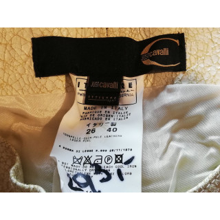 Retro lederen broek Just Cavalli FO6093-model